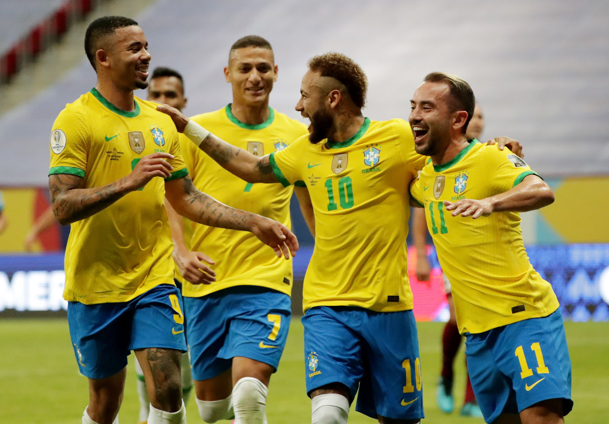 Brazil vẫn là đội bóng Nam Mỹ được kỳ vọng nhất tại World Cup