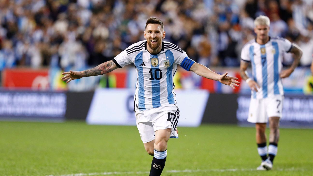 Messi biểu tượng của tuyển Argentina