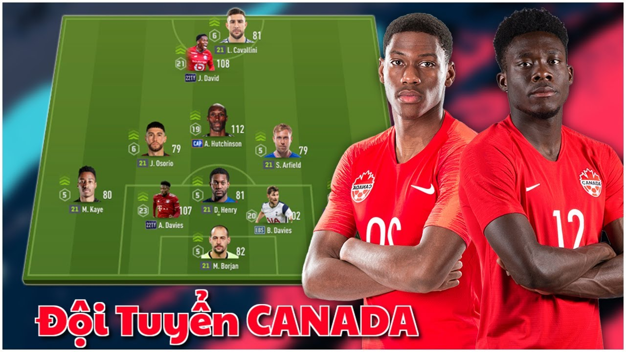 Tấm vé World Cup của đội tuyển Canada